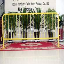 2.3M Yellow Crowd Control Barrier